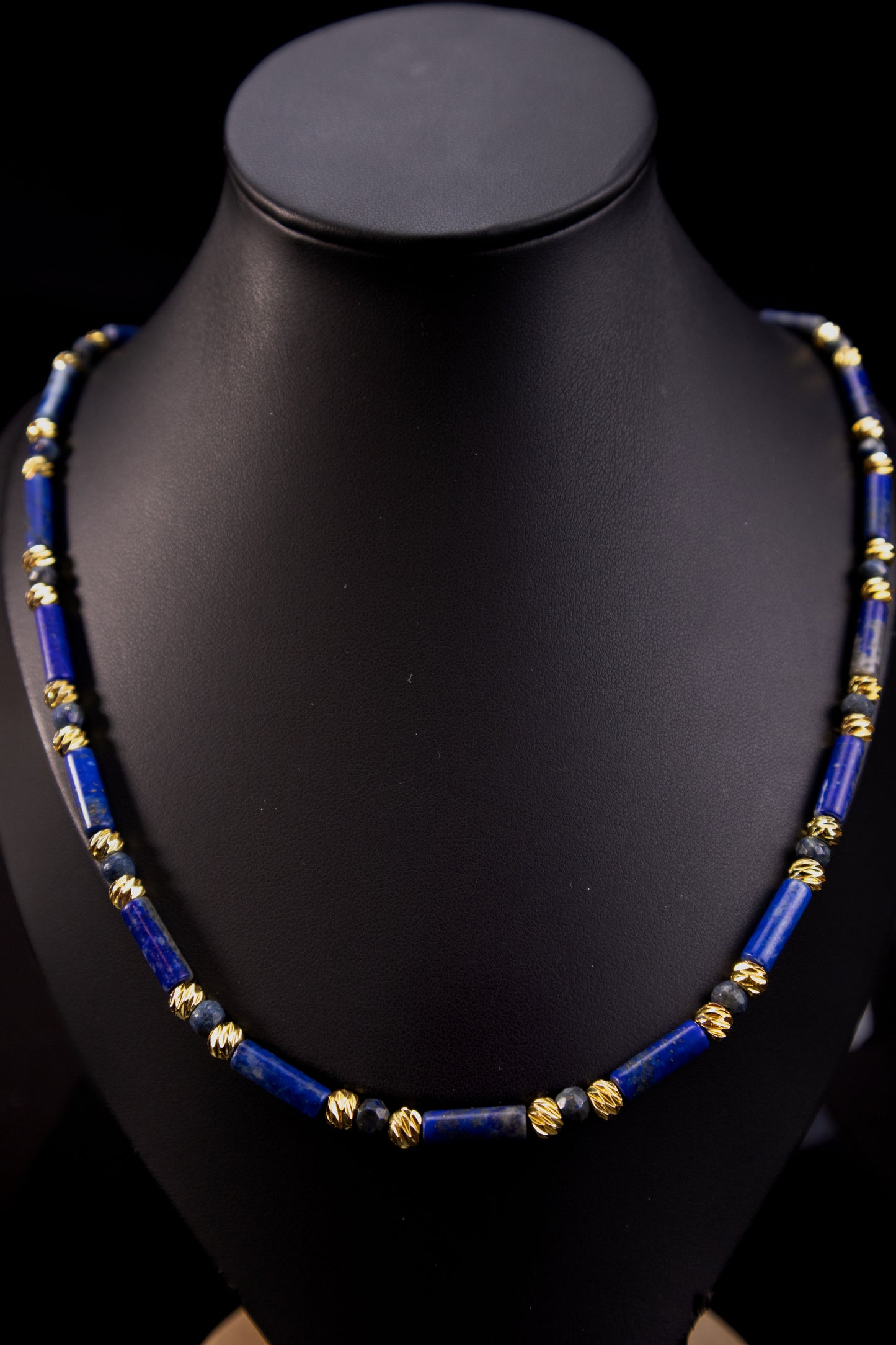 Collar lápiz lazuli